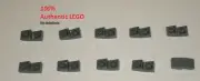 LEGO NEW 1x2x0.6 Dark Stone Grey Slope Curved Inverted (10x) 6215212 Brick 24201
