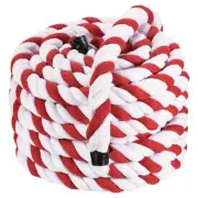 Natural Twisted Cotton Rope 1 Inch x 50 Feet Tug of War Rope Twisted