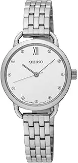 [SEIKO] Women SUR697P Year-Round Analog Quartz Silver Watch