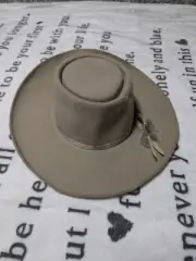 Stetson Desert Fox Wool Flat Brim Hat