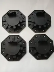 Lot Of 4 Stem Bracket Terrace Bracket,Plate Bracket Adjustable Foot -Terrace New