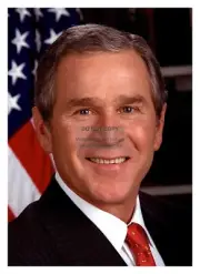 GEORGE W. BUSH PRESIDENT OF THE UNITED STATES 5X7 PHOTOGRAPH REPRINT