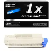 Eurotone per Cartridge Cyan for OKI C-5850-DN C-5850-N MC-560-Plus