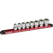 Klutch 3/8in. Drive Bolt Extractor Set, 8-Pc., SAE