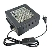 395nm/365nm 36LED High Power UV Curing Lamp Inks Glue Dryer Light 1400mW/cm2