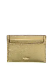 Mulberry Metallic Leather Card Case