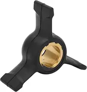 Zohisin Water Pump Impeller Three Blades Hardened Copper Neoprene Replacement for Evinrude Johnson OMC BRP 40hp 50hp Outboard Engine Ideal for Engine Cooling Water Delivery Wash