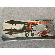 NEW SEALED VINTAGE 1956 AURORA WWII SOPWITH CAMEL 1/4" SCALE MODEL KIT 102-100