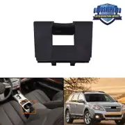 Center Console Cup Holder Insert Divider Black Plastic For 10-14 SUBARU OUTBACK