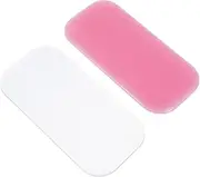 Vaguelly 4pcs Silicone Eyelash Grafting Pads for Comfortable Application and Support During Eyelash Extensions Tools for Makeup Enthusiasts
