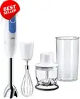 Multiquick 3 MQ3025 Hand Blender, 2 Speeds, 350ml Chopper, Whisk
