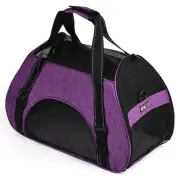 DOGLINE Pet Carrier Bag - Purple (Medium)