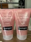 Neutrogena Oil-Free Wash Pink Grapefruit Scrub, 4.2 fl oz Each (2 Pack)
