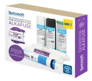Ecosoft Annual Drinking Pack of 6 Replacement Filters For PURE Alkafuse Reverse Osmosis