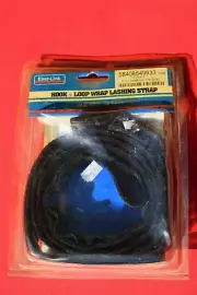 East-Link Hook & Loop Wrap Lashing Strap 1 1/2" x 6 Feet Black