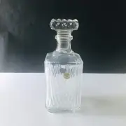 Vintage Cristal D’Arques Crystal Decanter Combourg With Stopper