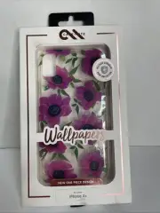 OEM Case-Mate Wallpapers Pink Poppy Case For iPhone XR New