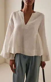 [Merlette] Mystica Linen Top