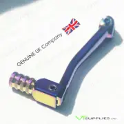 Neo Chrome Universal Motorbike Gear Shifter Aluminium Alloy Foldable Shift Lever