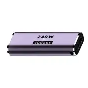 Universal USB4.0 Type-C Female To Female Connector Coupler 240W 40Gbps 8K @60hz