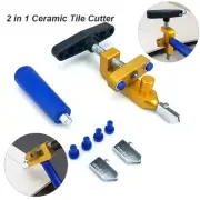 2 in1 Manual Tile Cutter Glass Ceramic Tile Opener for Cutting Glass Glazed Tile