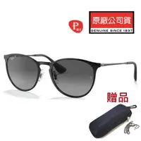 在飛比找PChome24h購物優惠-RAY BAN 雷朋 亞洲版 時尚圓框偏光太陽眼鏡 RB35