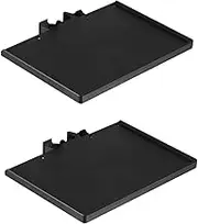 AUTSUPPL 2pcs Mobile Phone Live Broadcast Stand Stands Condenser Microphone Speaker Mic Sound Card Tray Table Mount Clamp Microphone Arm Stand Small Microphone Rack Microphones Black Metal
