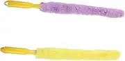Vaguelly Guzheng String Dulcimer Clean Supplies Guzheng Clean Brush Set 2pcs Random Color