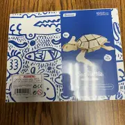 NEW wood craft construction kit Sea Turtle 3D puzzle JP295 Robotime 36 pieces