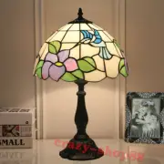Stained Glass Lamp Table Lamp Tiffany Light Living Retro Handmade Scandinavian
