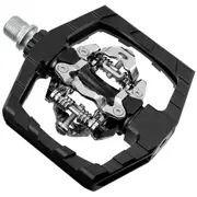 VENZO Click'R Shimano SPD Compatible Mountain Bike Sealed Pedals With Cleats