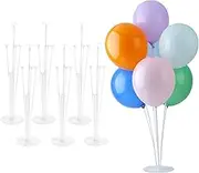 Balloon Stand Kit, 6 Sets, Balloon Sticks, Balloon Holders for Table, Balloon Stands for Table, Balloon Centerpiece Stand, Balloon Holder, Centerpiece Table Decorations