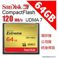 在飛比找樂天市場購物網優惠-【eYe攝影】SanDisk Extreme CF 64G 