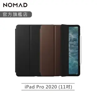 【NOMAD】美國HORWEEN iPad Pro 11吋 (第1/2代)皮革側掀保護套｜台灣總代理