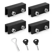 Window Locks,4 PCS Sliding Adjustable Perfect for2508