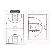 Double-Side Basketball Full Half Courts Board Dry Erases Football Coaches Board