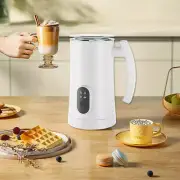 Home Automatic Stainless Steel Electric Hot and Cold Milk Frothing Machine