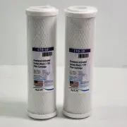 2 - Aqua Water Filter CTO-Filter Powdered Activated Carbon Briquette Cartridge