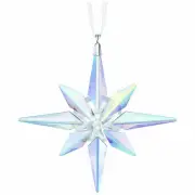 *NIB* SWAROVSKI CRYSTAL CHRISTMAS STAR ORNAMENT AB LARGE #5403200