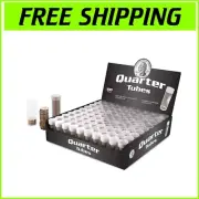 Compact Coin Storage Tubes for 40 Quarters - Ideal for Collectors and More