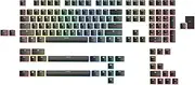 Glorious PC Gaming Race Aura V2 (Black) - PBT Pudding Keycaps for Mechanical Keyboards - ANSI (US), ISO Compatible - Supports Full Size, TKL, 75%, 60% Layouts