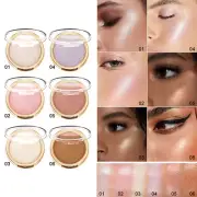 6Color Bronzer Highlighter Palette Face Contour Powder Makeup Shimmer Eyeshadow❆