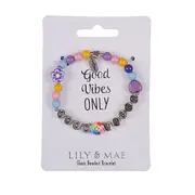 Lily & Mae Beaded Friendship Bracelet - Good Vibes