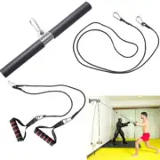 DIY Build Pulley System, Triceps Pull Down, Back Forearm Wrist Roll Weights