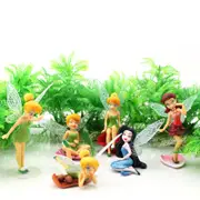 6 Pcs Flower Fairy Elf Mini Aquarium Decoration Doll Toy Model Scene Home Decor