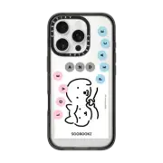 iPhone 16 Pro Impact Case LOVE AND PEACE BY NAMSEE