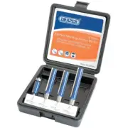 Draper Tools Extra Long Router Bit Set (4 Piece)