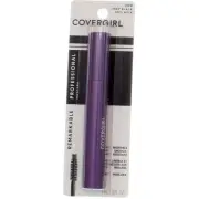 3 Pack CoverGirl Professional Remarkable Washable Mascara, Very Black 200, 0....