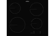 Chef 60cm 4 Zone Black Ceramic Glass Electric Cooktop CHC644BC