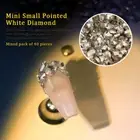 40pcs Zircon Mix Nail Diamond Decoration Stereoscopic Nail Accessories Nail _si